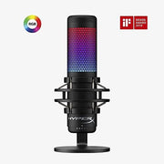 USB RGB Condenser Microphone with Shock Mount