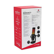 USB RGB Condenser Microphone with Shock Mount