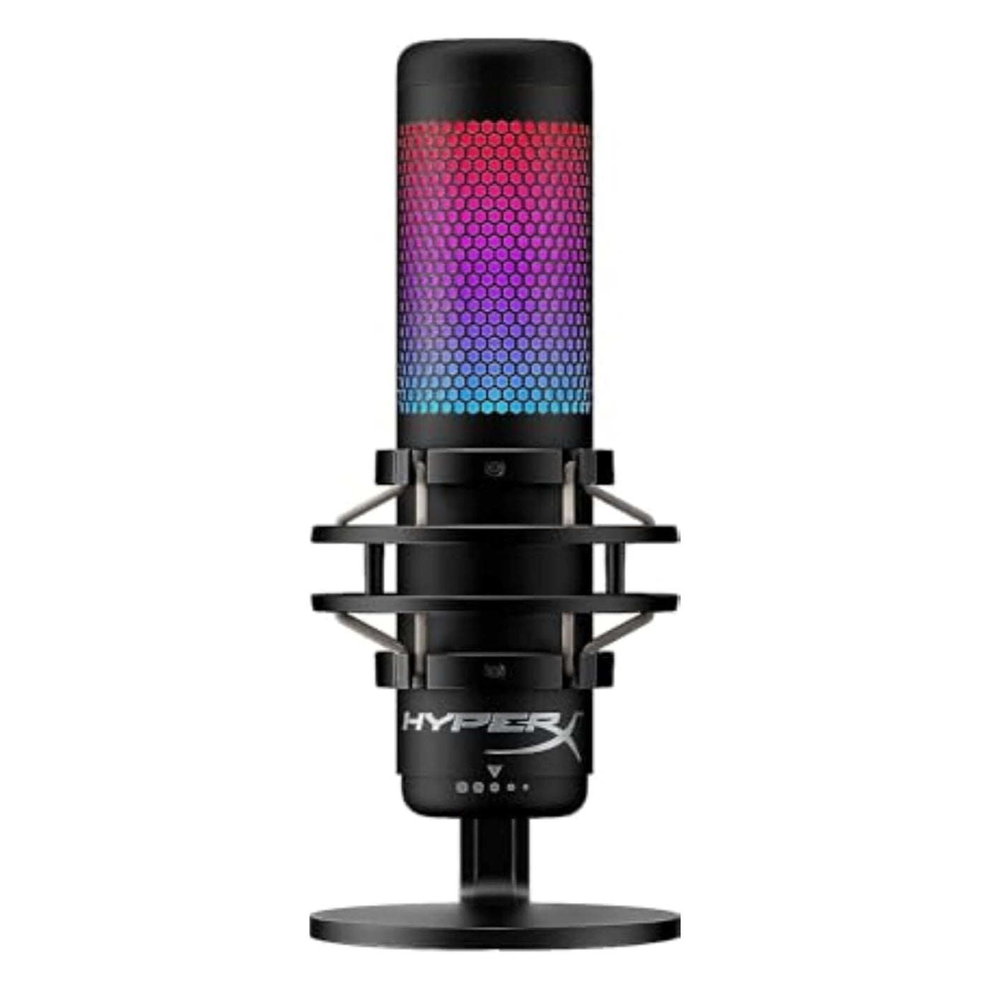 USB RGB Condenser Microphone with Shock Mount