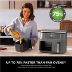 NINJA 6-in-1 Dual Zone DZ300UK Air Fryer - Gun Metal Grey