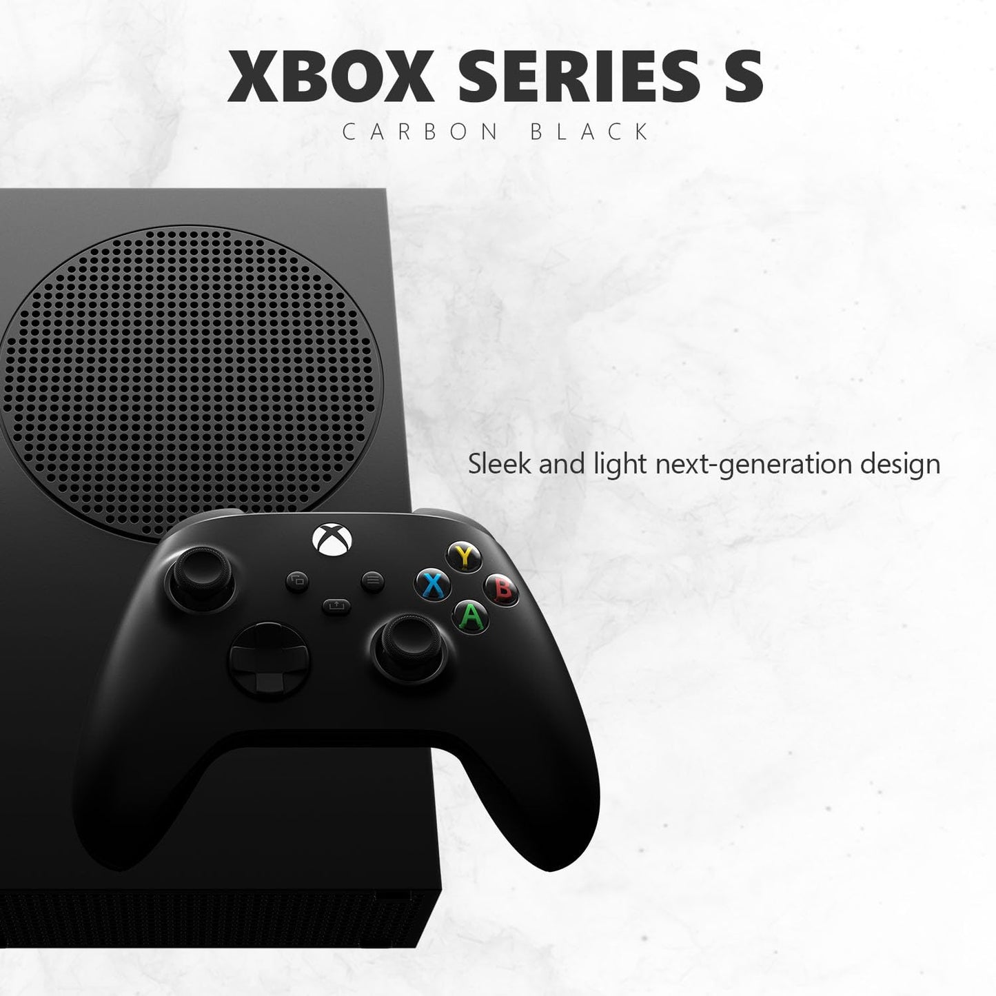 Xbox Series S 1TB Carbon Black All-Digital Gaming Console