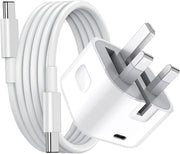 20W Fast Charging USB-C Wall Adapter Kit USB-C to USB-C