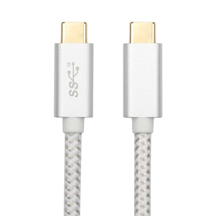 USB-C to USB-C Cable 1m – 60W PD, 10Gbps Data & Video, Braided Type-C Charging Cable
