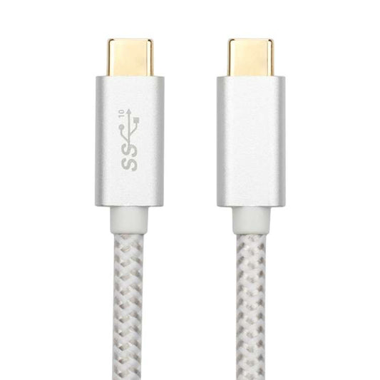 USB-C to USB-C Cable 1m – 60W PD, 10Gbps Data & Video, Braided Type-C Charging Cable