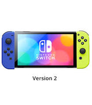 Nintendo Switch - 32GB Console - Blue & Neon Yellow Used - Like New