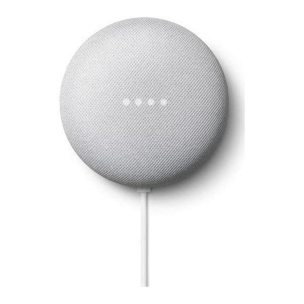 Google Nest Mini (2nd Gen) Smart Speaker with Google Assistant – Chalk