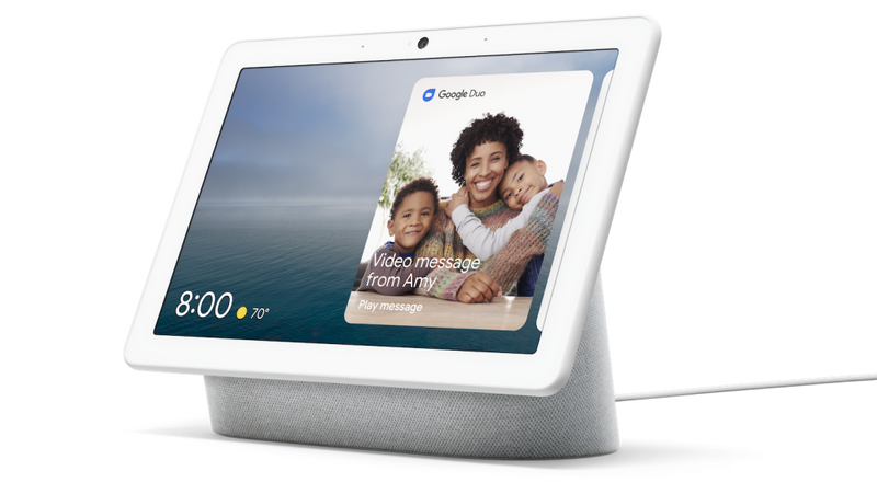 Google Nest Hub Max Smart Display - Chalk