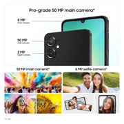 Samsung Galaxy A06 128GB Silver 5G Unlocked