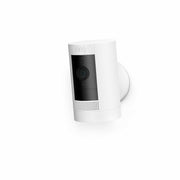 Ring Stick Up Cam Battery Wireless Outdoor Security Camera White